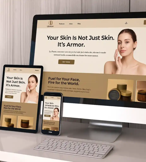 Beautiful E-ecomemrce website landing page design Elementor_ WooComemrce_Wordpress_ WordPress Developer